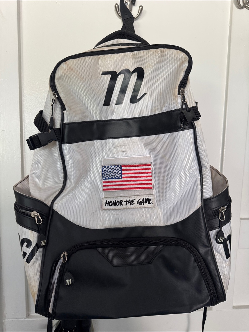Marucci Dynami Bat Bag with American Flag Patch